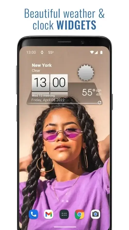3D Sense Clock & Weather screenshot 2