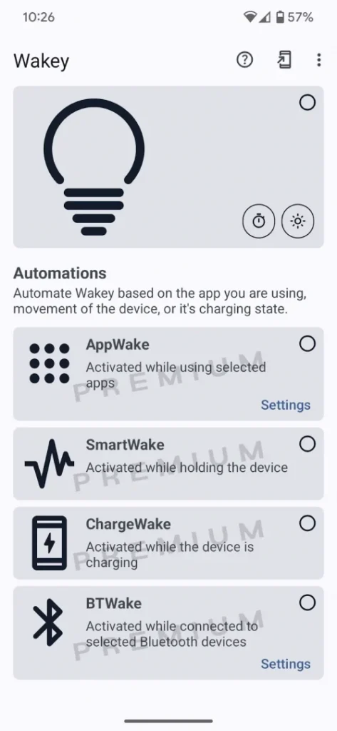 Wakey: Keep Screen On screenshot 2
