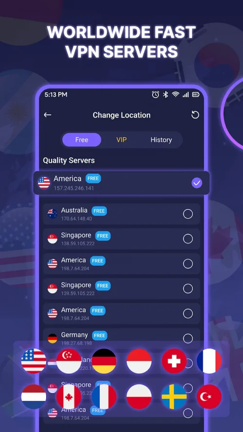 VPN – Fast Secure Proxy screenshot 2