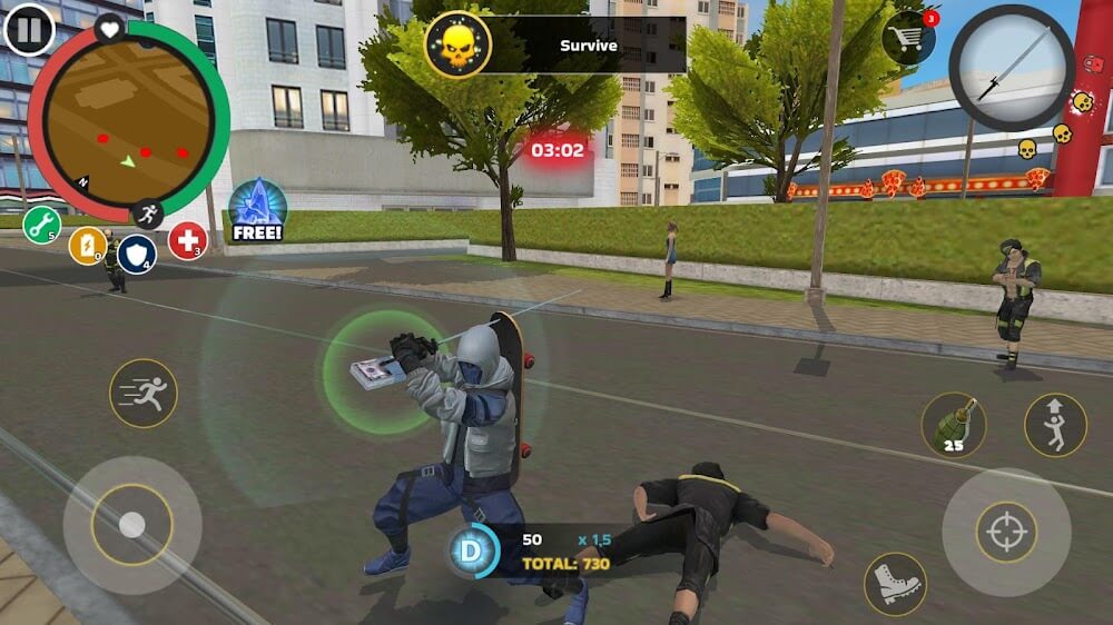 Rope Hero: Mafia City Wars screenshot 2