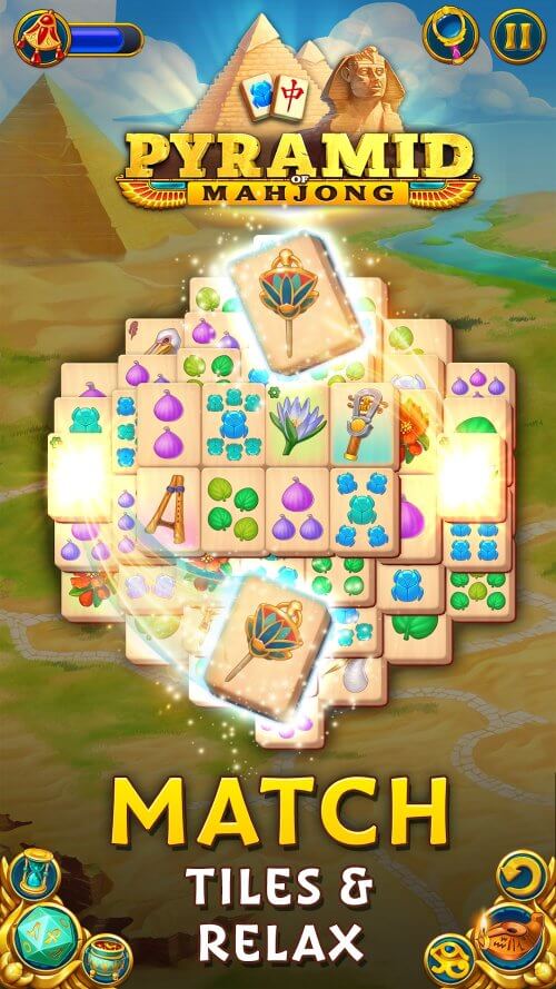 Pyramid of Mahjong: Tile Match screenshot 2