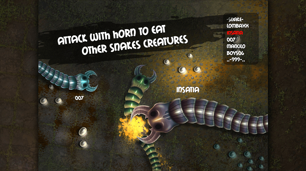 Insatiable.io -Slither Snakes screenshot 2