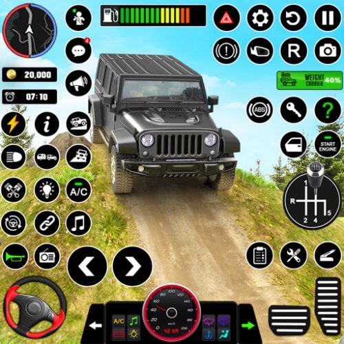 Offroad Jeep Driving & Parking screenshot 2