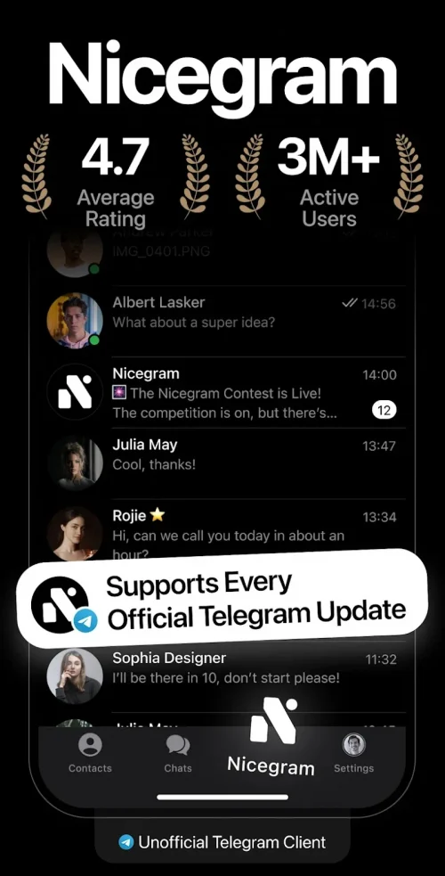 Nicegram: Secure AI Messenger screenshot 2