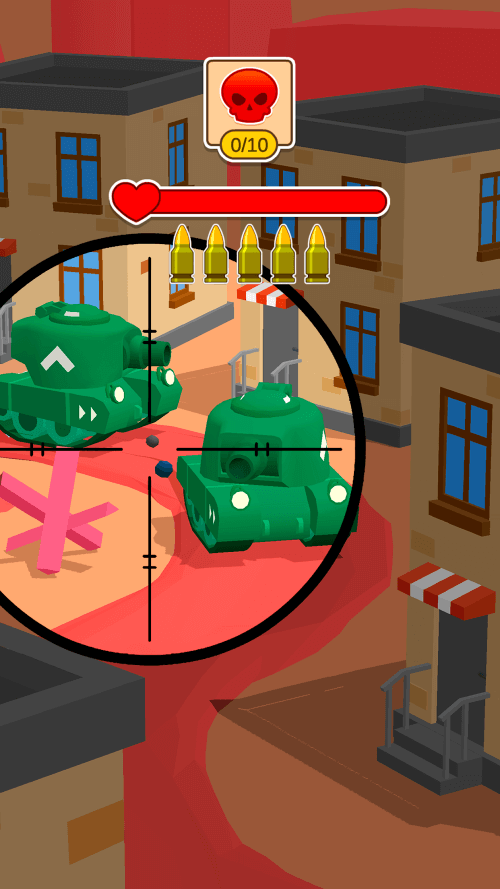 Tank Sniper: 3D Shooting Games screenshot 2