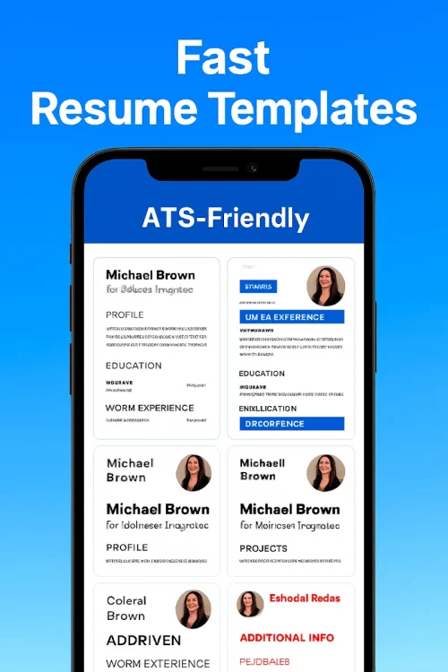 Fast CV Maker: Resume Builder screenshot 2