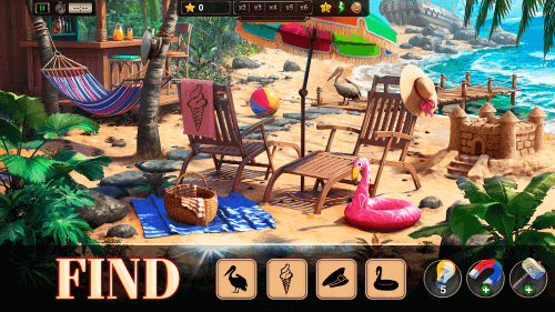 Hidden Object: Coastal Hill screenshot 2