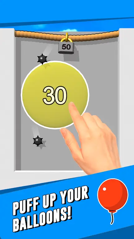 Puff Up – Balloon puzzle game screenshot 2