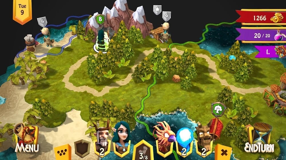 Heroes of Flatlandia screenshot 2