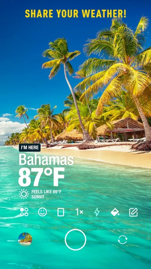 InstaWeather: Your Weathershot screenshot 2