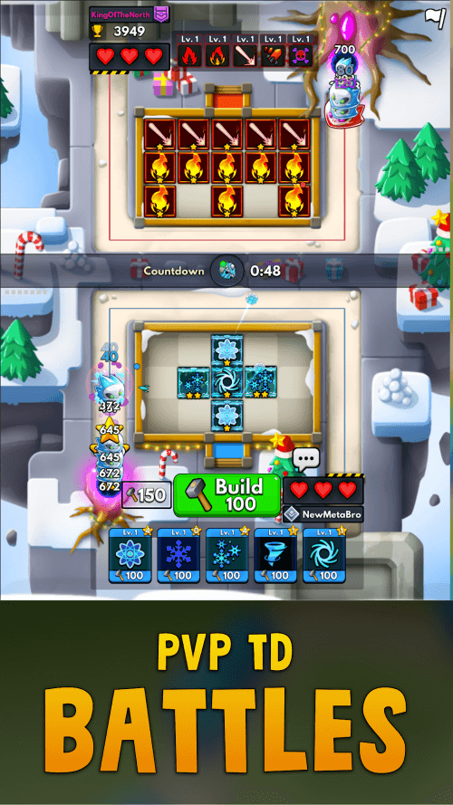 Merge Clash: TD Battles 2 screenshot 2
