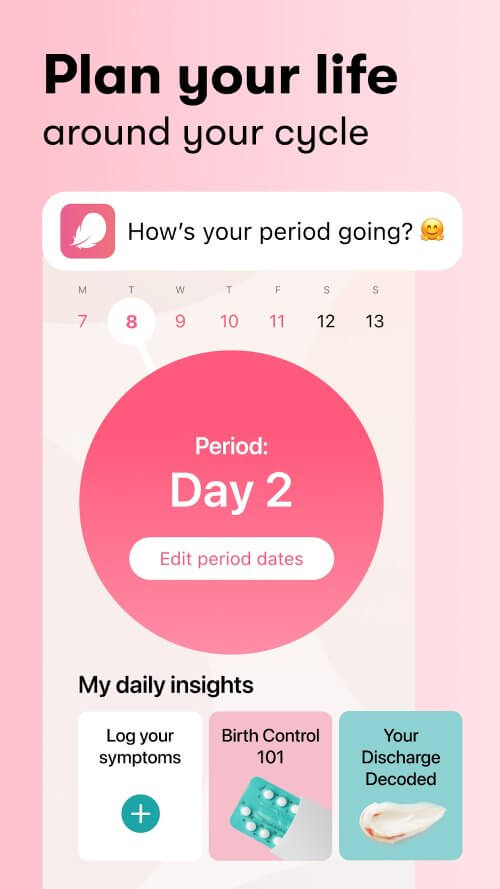Flo Ovulation & Period Tracker screenshot 2