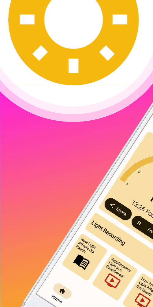 Lux Light Meter Photometer PRO (Photometer PRO) screenshot 2