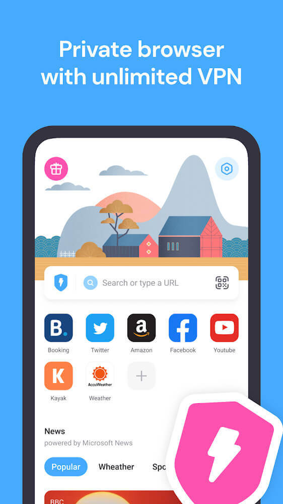 Aloha Browser screenshot 2