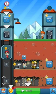 Idle Miner Tycoon (MOD, Unlimited Coins) screenshot 2