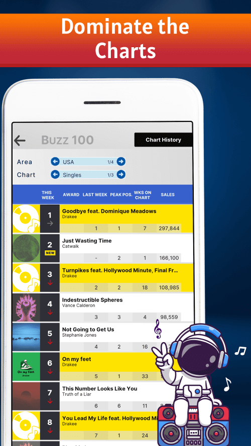 Music Wars: Rockstar & Rap Sim screenshot 2
