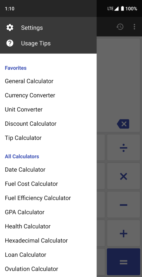 ClevCalc – Calculator screenshot 2