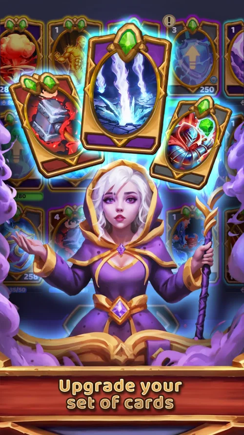 Throne Holder: Card RPG Magic screenshot 2