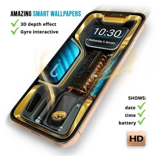 Wave Live Wallpapers Maker 3D screenshot 2