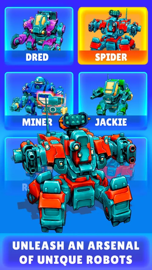 Robot Survivor 3D: Mech Battle screenshot 2