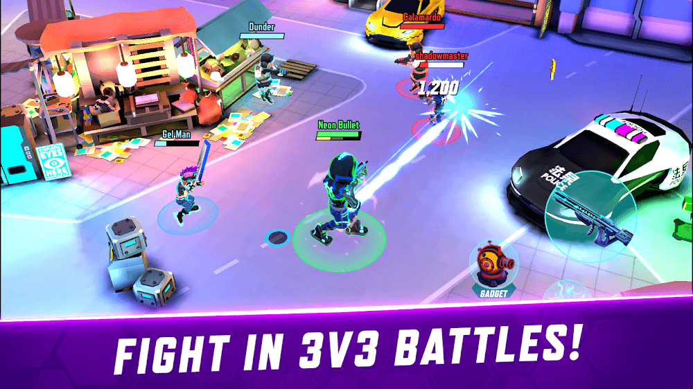 Gridpunk Battle Royale screenshot 2