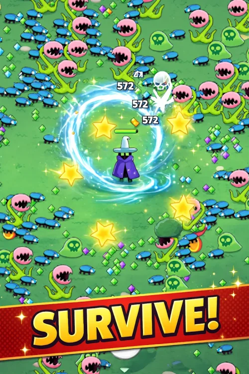 Blaster.io: Anime Idle Shooter screenshot 2