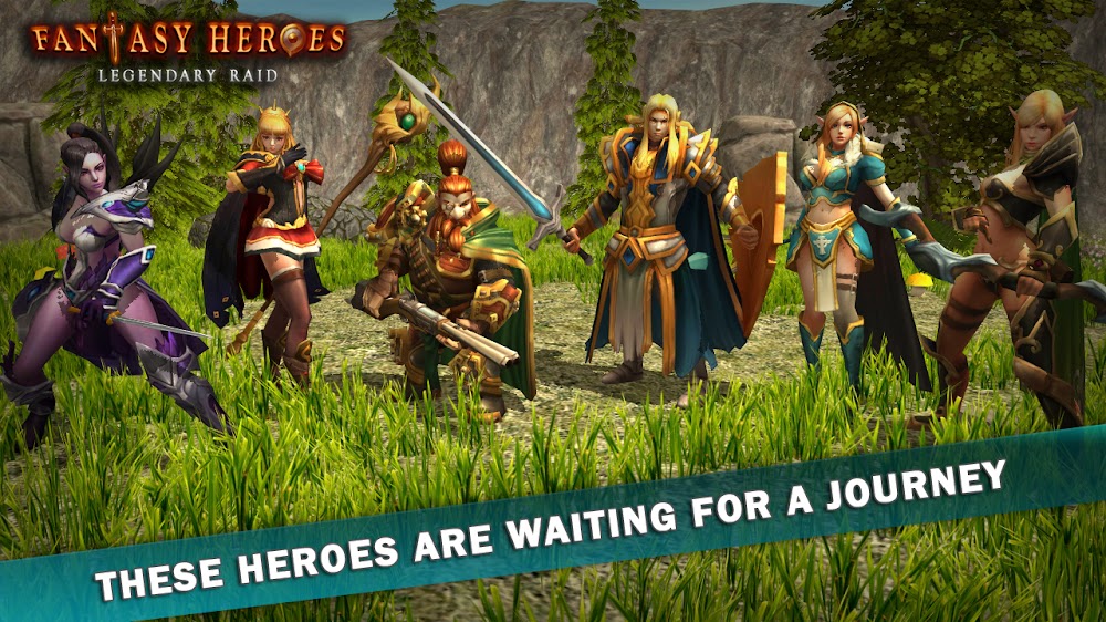 Fantasy Heroes: Epic Raid RPG screenshot 2