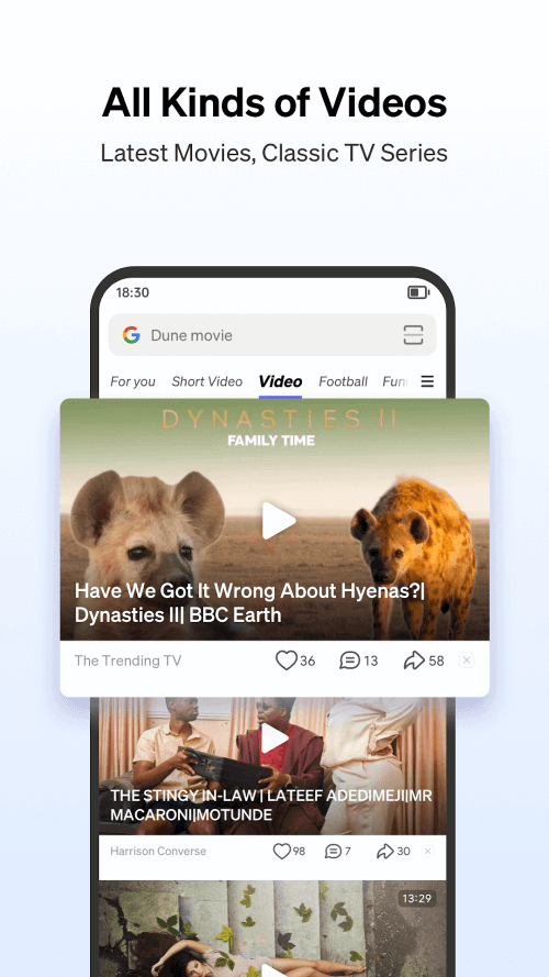 Phoenix Browser screenshot 2