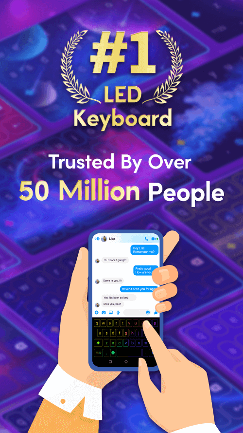 Neon LED Keyboard screenshot 2