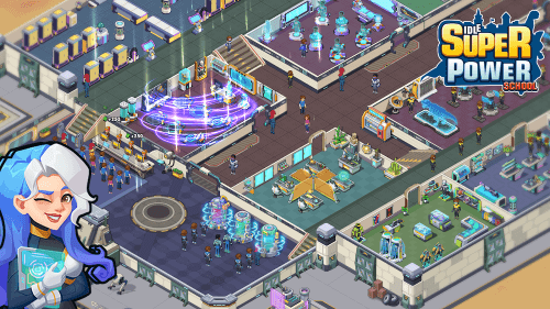 Idle Superpower School screenshot 2