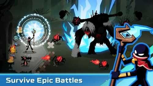 Warventure: Stickman Clash screenshot 2