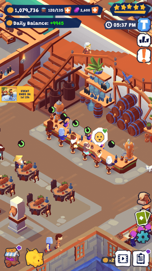 Idle Inn Empire Tycoon screenshot 2