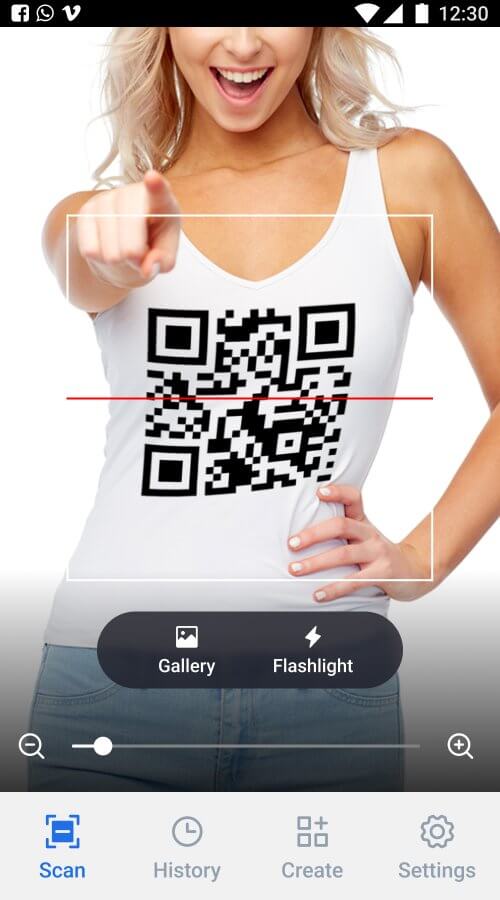 QR Code Scanner Barcode Reader screenshot 2