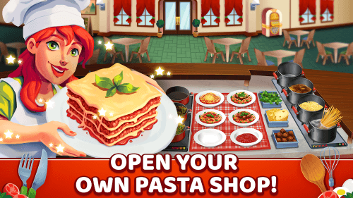 My Pasta Shop: Cooking Game screenshot 2