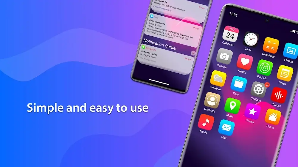 MiniPhone Launcher screenshot 2