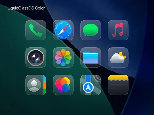iLiquidGlassOS (iGlassOS Color) screenshot 2