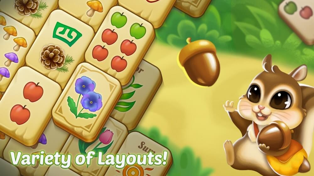 Mahjong Forest Puzzle screenshot 2