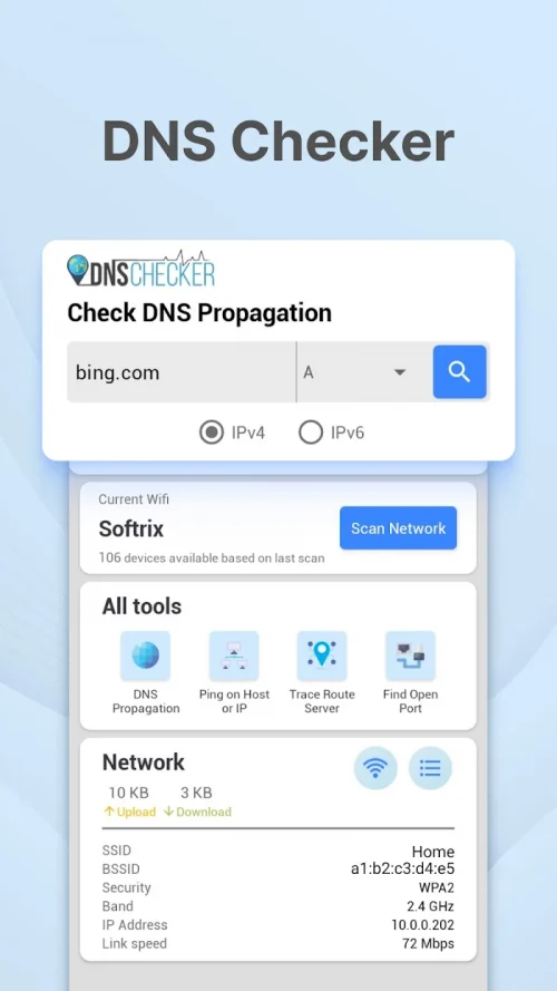 DNS Checker – Network Tools screenshot 2