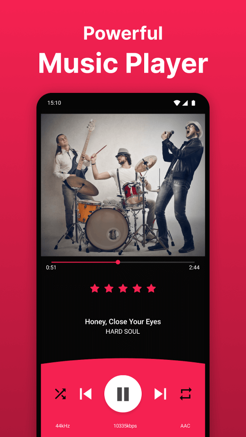 Rocket Music Player screenshot 2