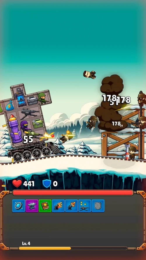 Train Attack: Merge War screenshot 2