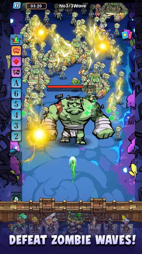 Fortress Frontlines: Card TD screenshot 2