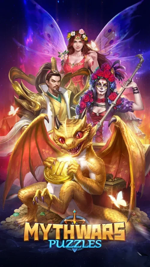 MythWars & Puzzles: RPG Match3 screenshot 2