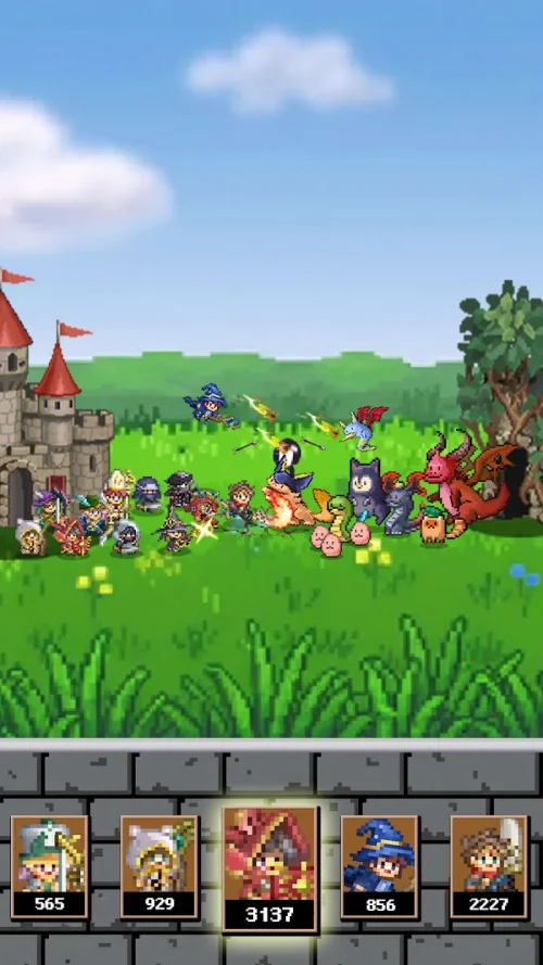Wagle Squad: Pixel Swarm screenshot 2