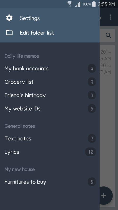 ClevNote screenshot 2
