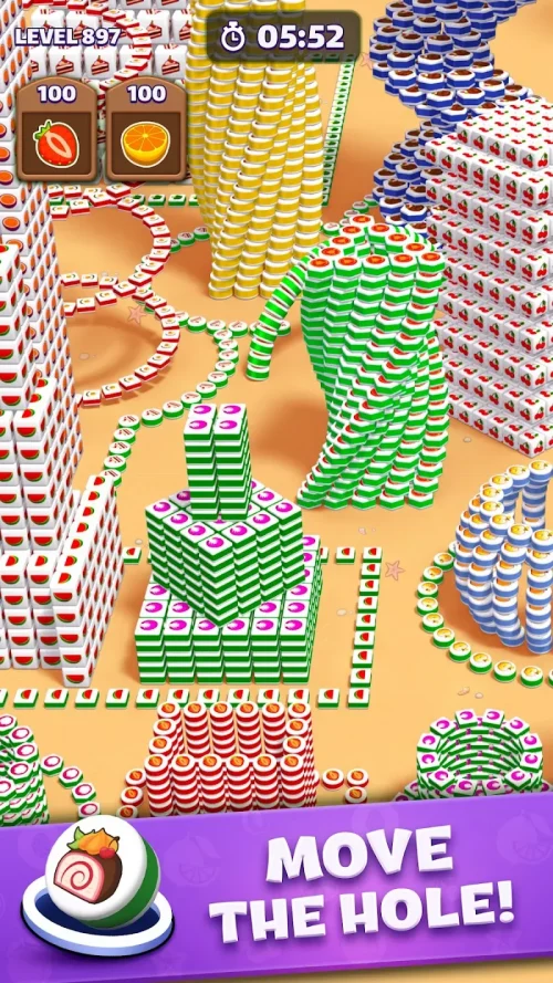 Tiles in Hole: Black Hole screenshot 2