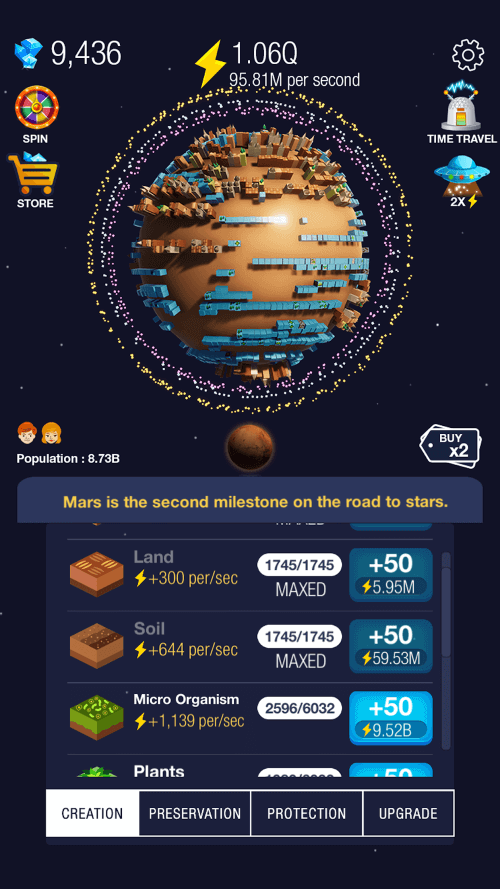 Idle World screenshot 2
