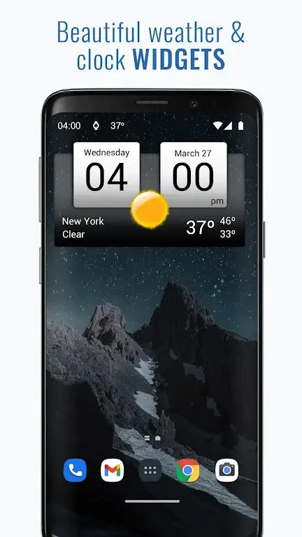 Digital Clock & World Weather screenshot 2