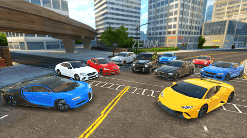 Racing in Car 2021 screenshot 2