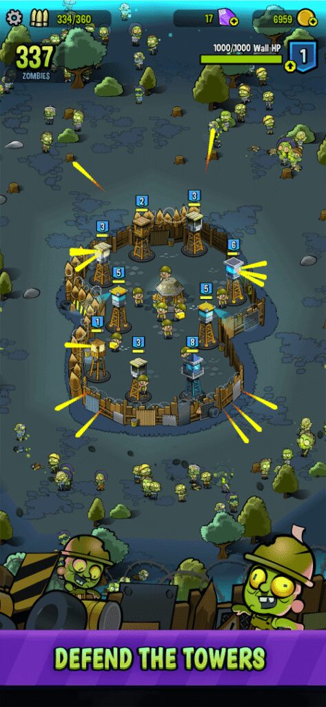 Zombie Towers screenshot 2