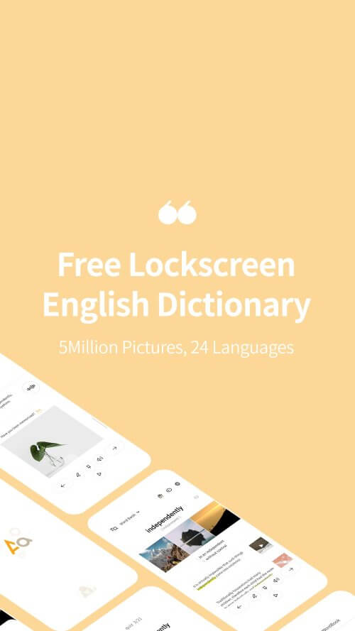 Lockscreen English Dictionary screenshot 2
